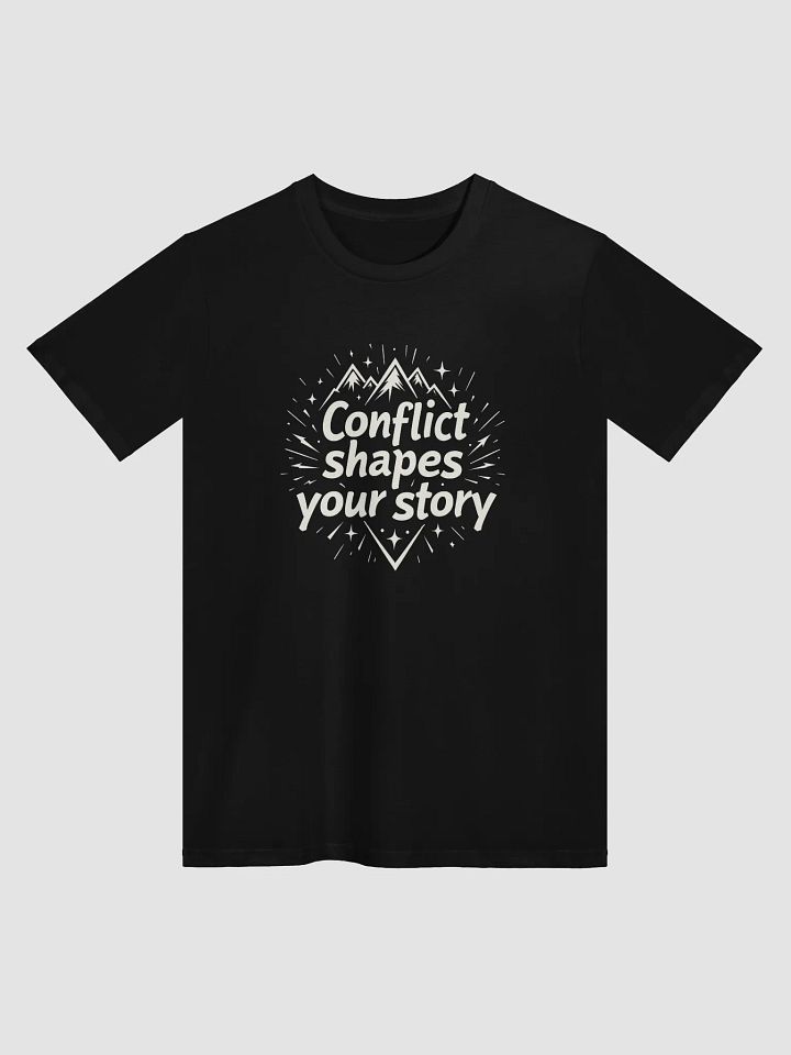 Conflict Shapes Your Story - Empower Your Journey Like Chris Hemsworth with This Inspirational T-Shirt product image (1)