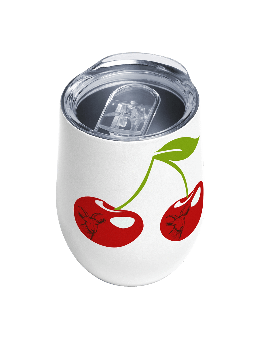 Cherry Goat Wine Tumbler product image (4)