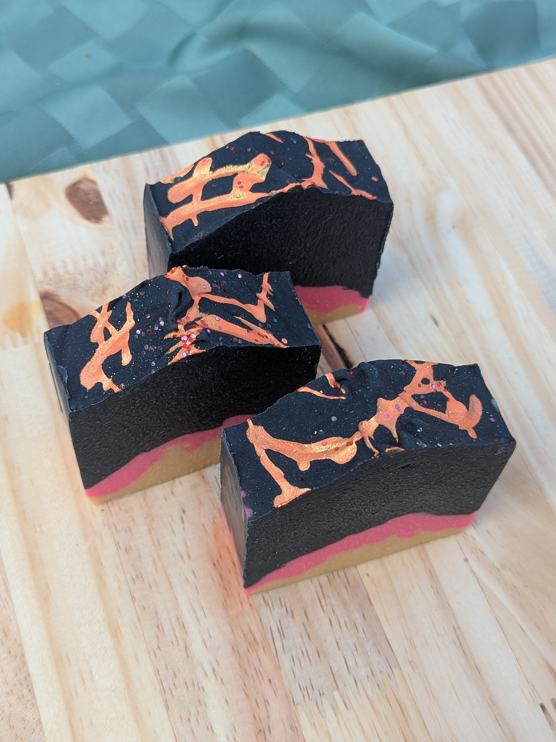 Volcano Cold Process Goat Milk Charcoal Soap product image (5)