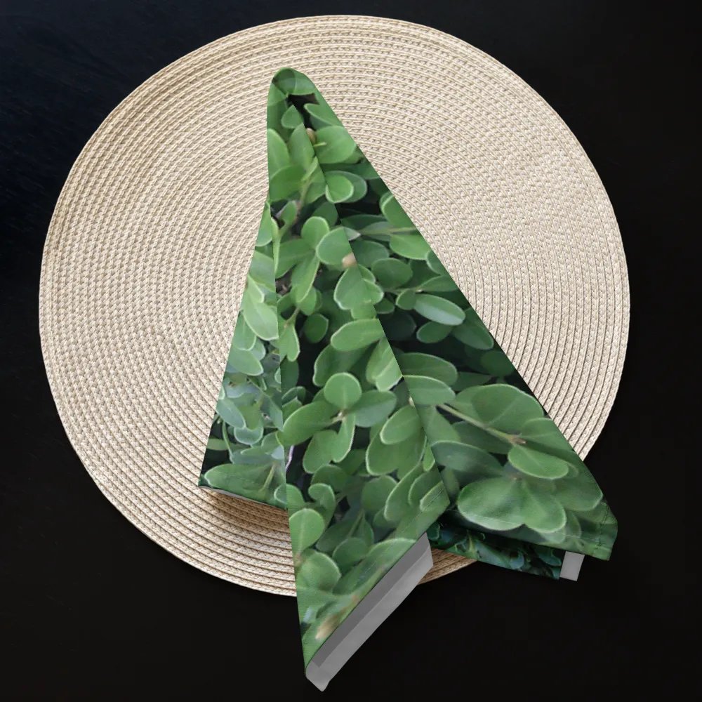 "Green Leaf" Dinner Napkins product image (10)