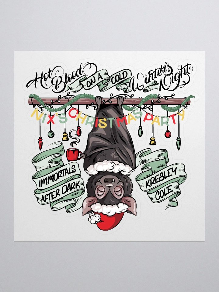Bertil Christmas Sticker product image (1)