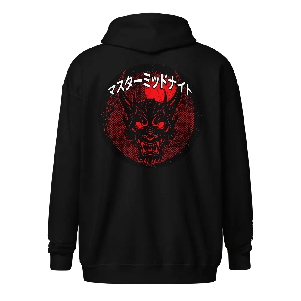 Midnight Oni Blend Zip Hoodie product image (5)