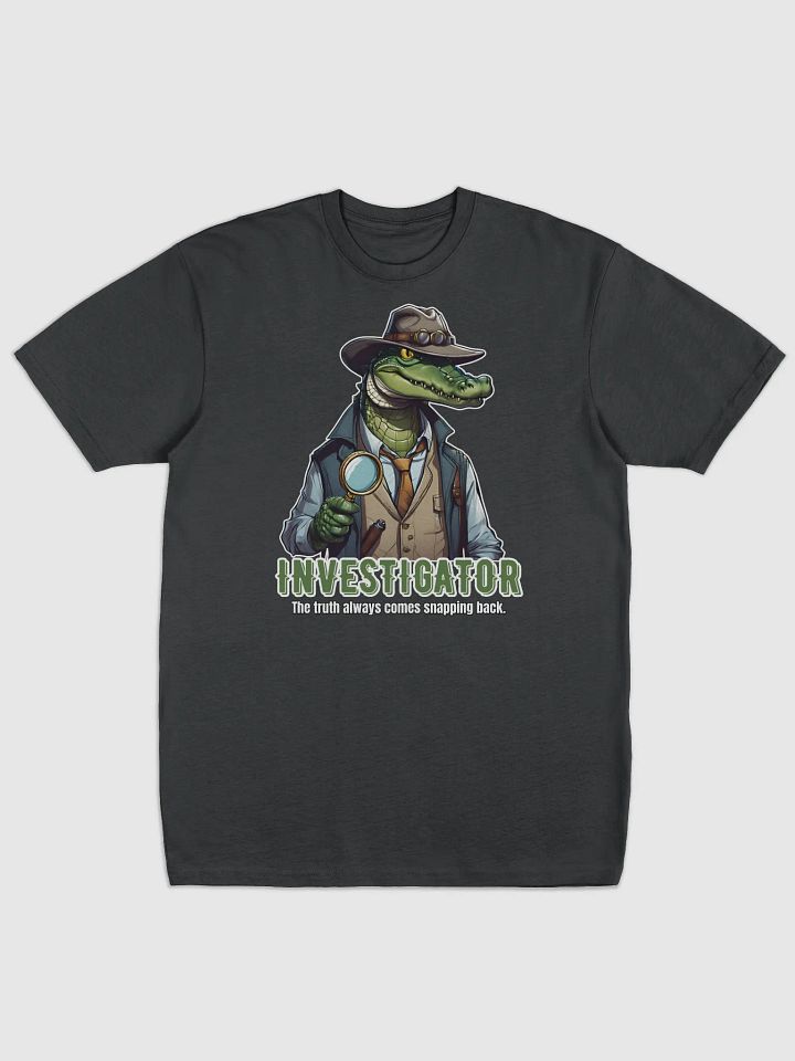 Funny Alligator Investigator Crime Solver T-shirt product image (1)