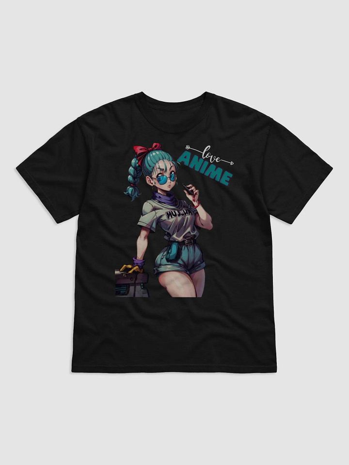 Love Anime Blue Hair Character Shirt product image (1)