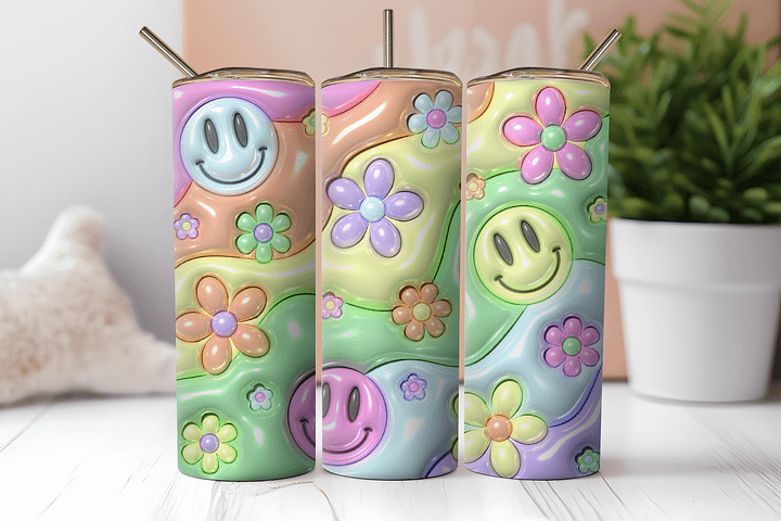 Whimsical Floral Fantasy Tumbler product image (2)