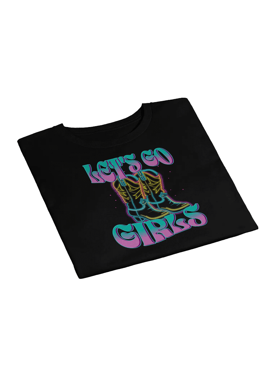 Let´s Go Girls! Neon Cowgirl Crop Top product image (3)