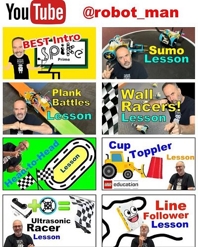 Do you want Robot Man in you classroom all year round? Well, if you have some Lego Spike Prime robotics kits, you can show my...