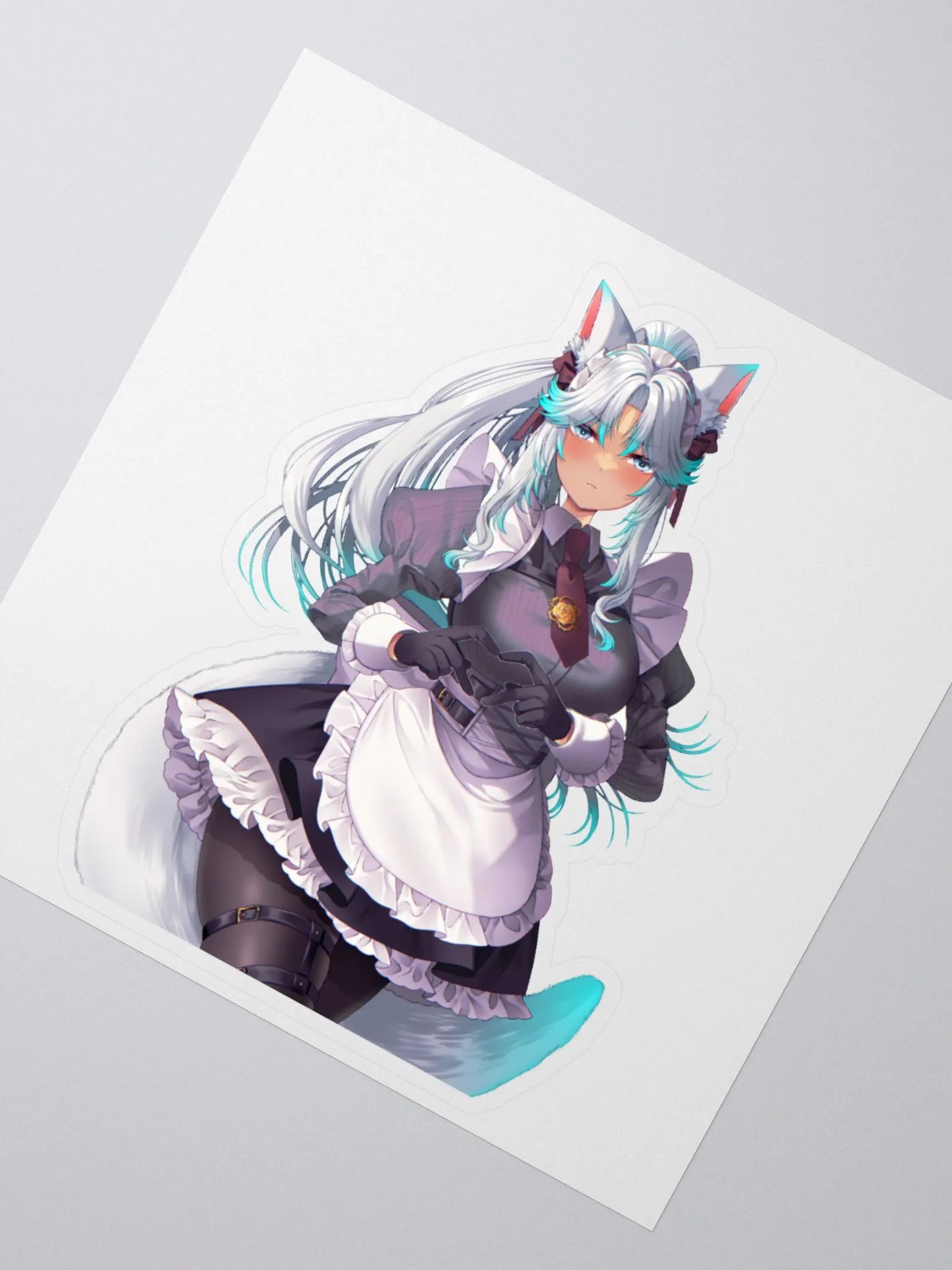 Fox Maid-en Stickers product image (2)