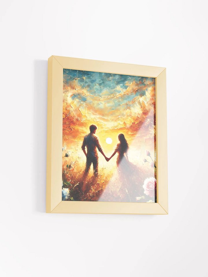 Love Art Frame | Couple Painting | Couple Frame | Painting #A13 product image (2)