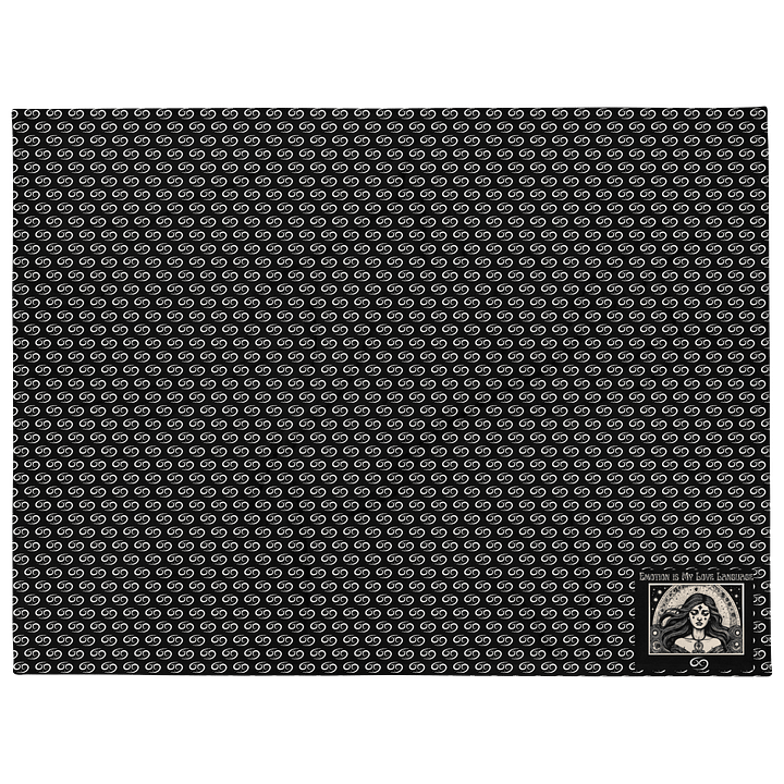 Cancer Zodiac 2025, Emotions are My Love Language, Blanket product image (1)