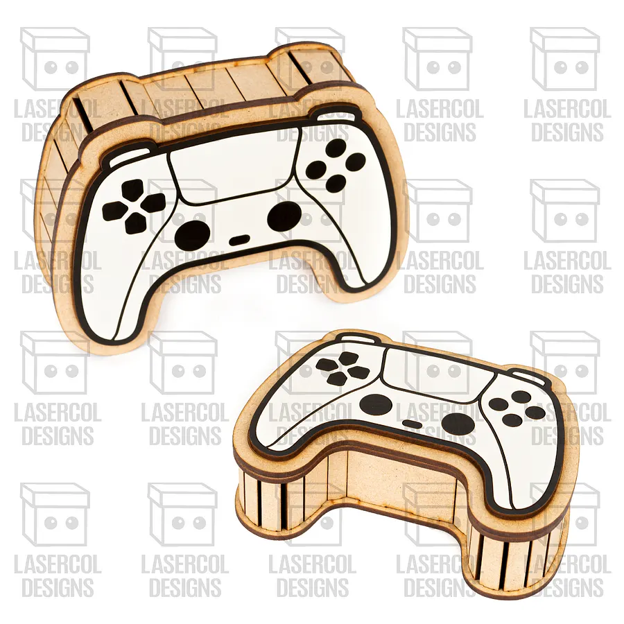Controller Shaped Boxes Bundle (Set 1-2) - Laser Cut Files product image (6)