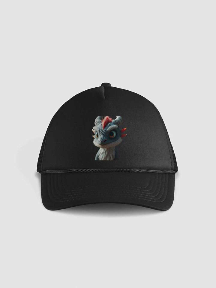 🐉 Valucap Foam Trucker Hat — Black/Black & Black/Red product image (1)
