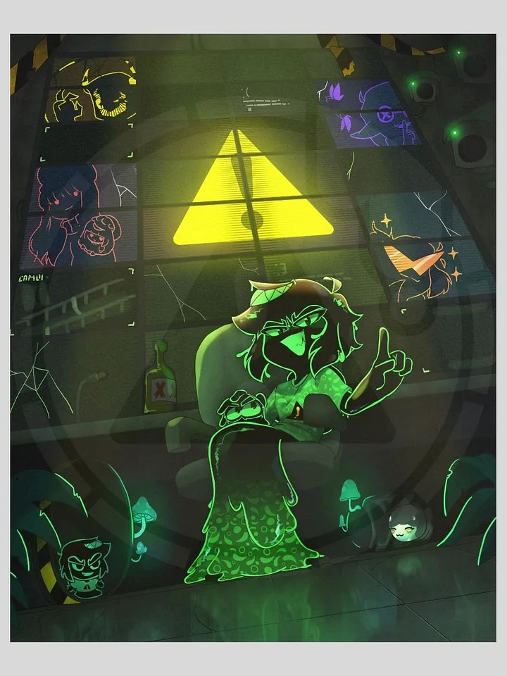 Welcome to The Toxic Cesspit Poster product image (2)