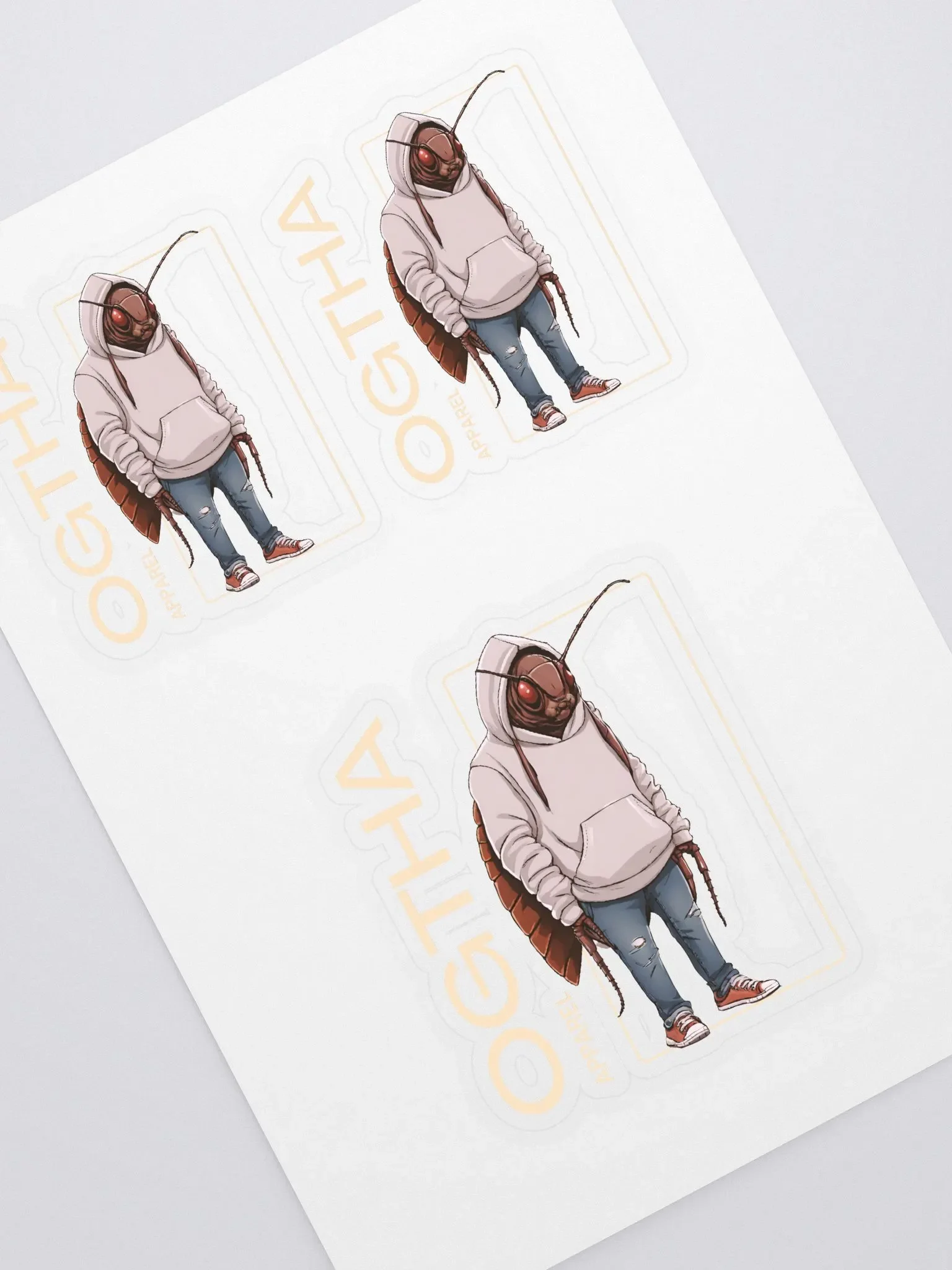 Ogtha Apparel Version 2 Stickers product image (1)
