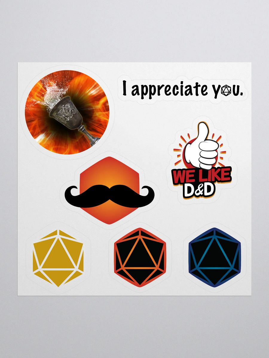 Power Word Spill Sticker Pack product image (1)