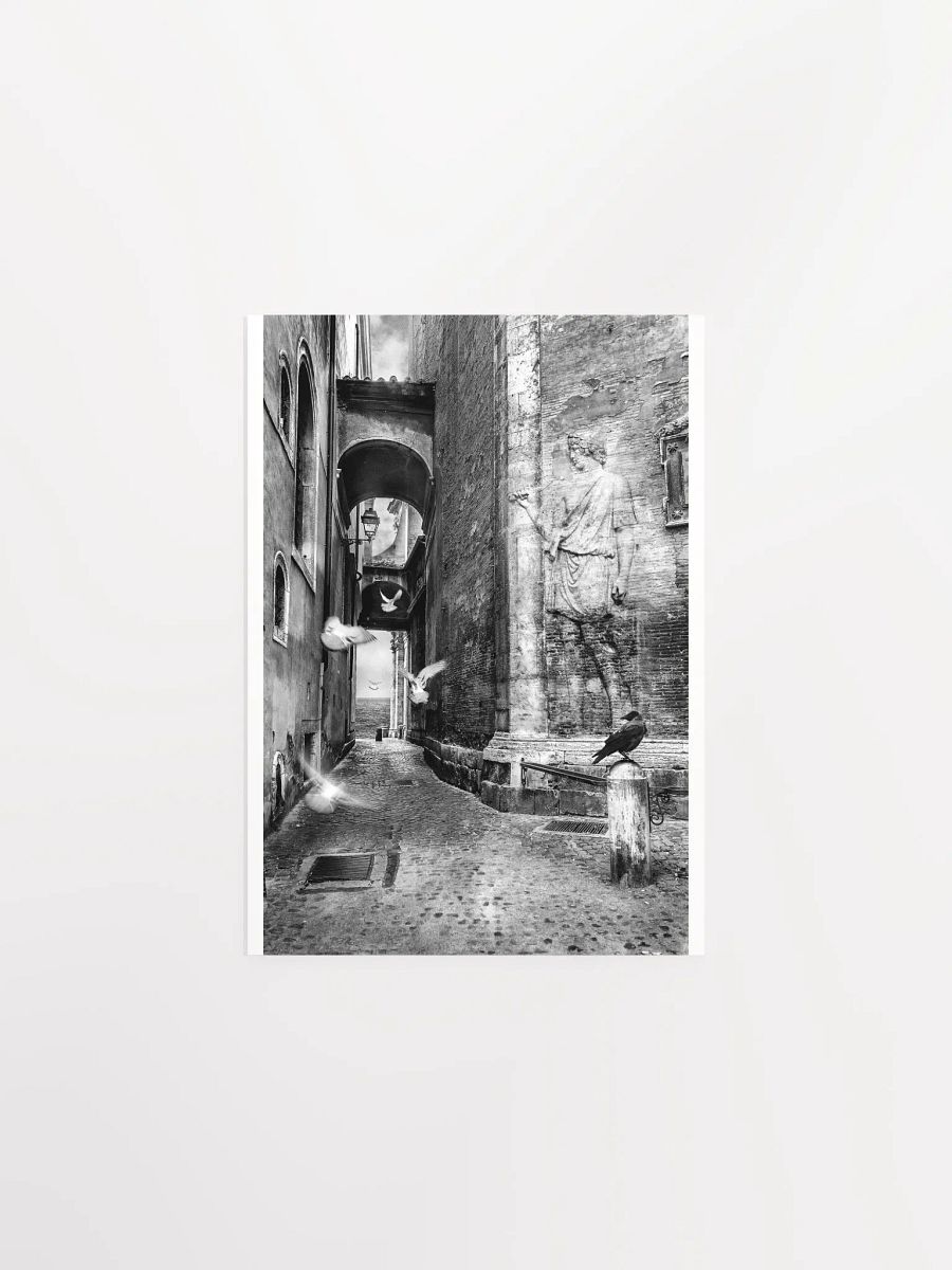 Behind the corner in Rome - Print product image (2)