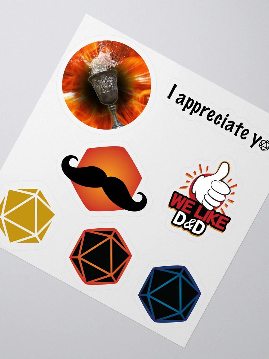 Power Word Spill Sticker Pack product image (2)