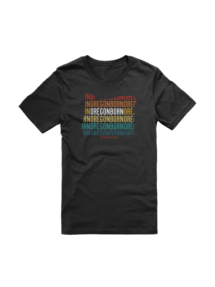 OregonBorn Vintage Sunset T-Shirt product image (1)