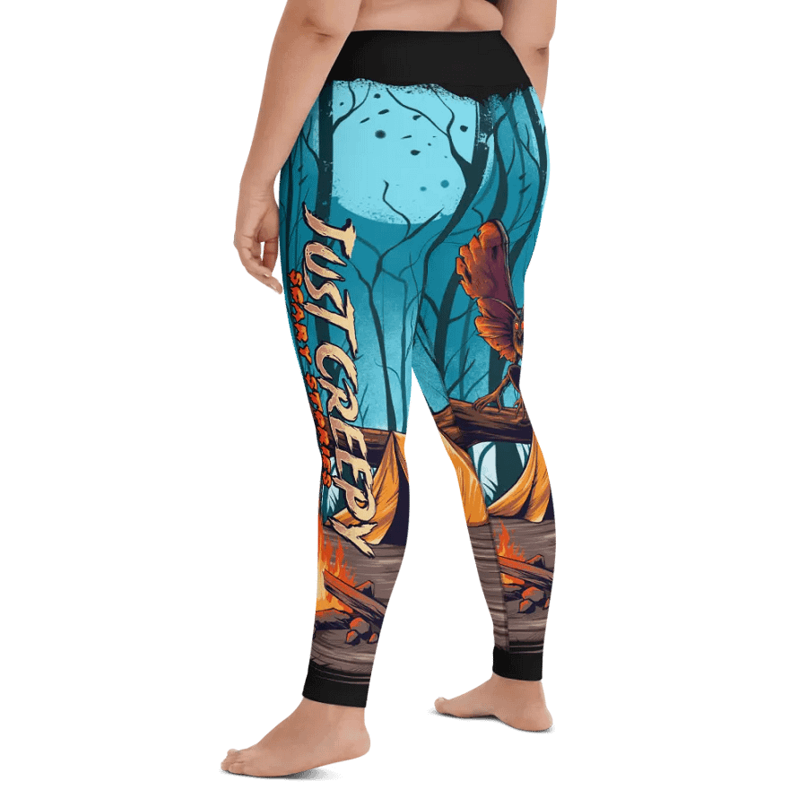Eerie MothMan Forest Yoga Leggings product image (11)