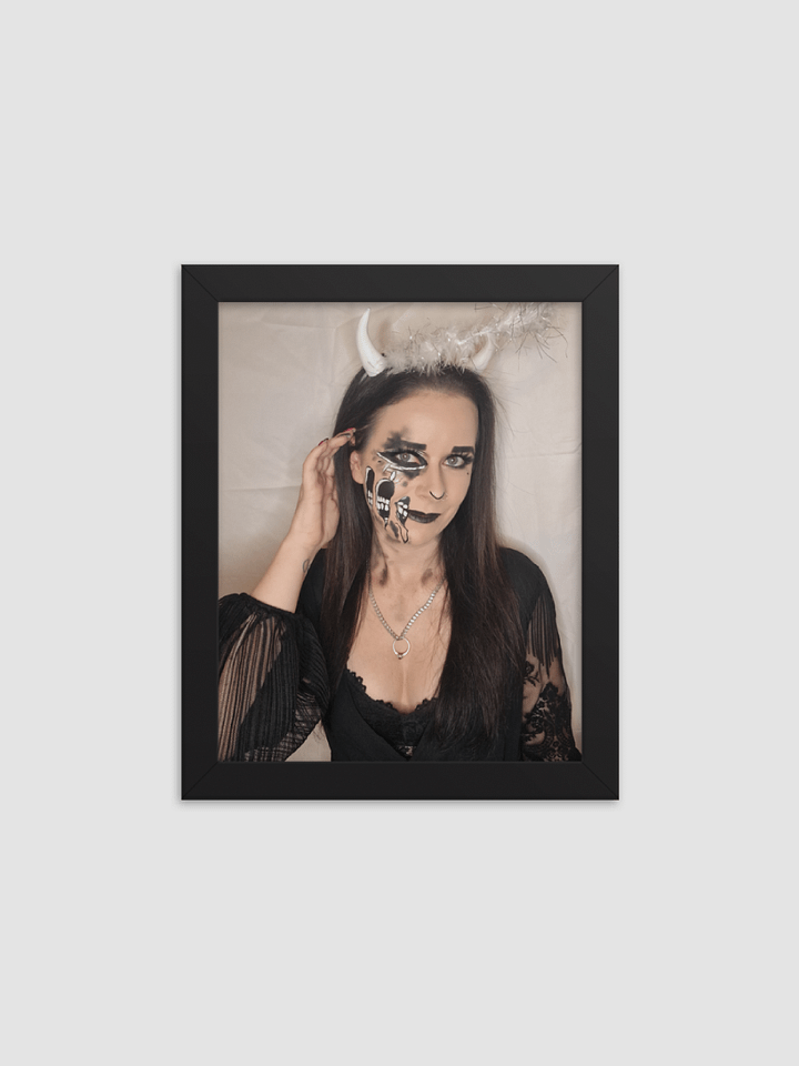 Alice Angel Inspired - Bendy And The Ink Machine - Framed High-Quality Matte Poster product image (1)
