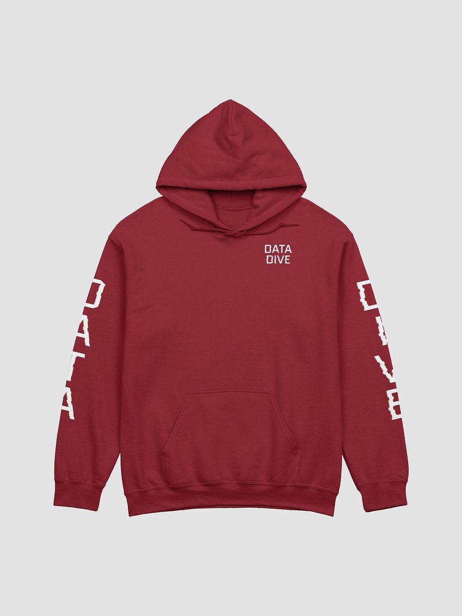 White Print Data Dive Hoodie (Color Set 2, ships from US) product image (1)