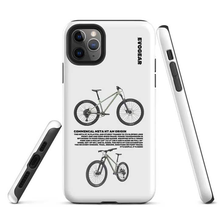 White Commencal META HT AM ORIGIN iPhone Case product image (5)