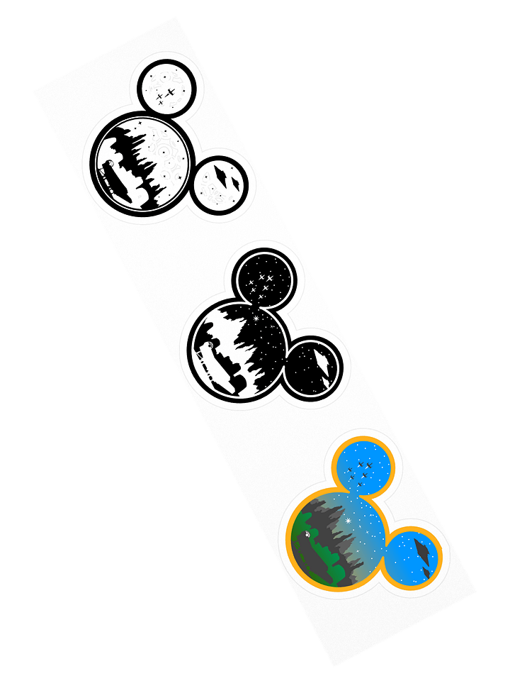 Set of 3 GE Explorers Logos Stickers product image (2)
