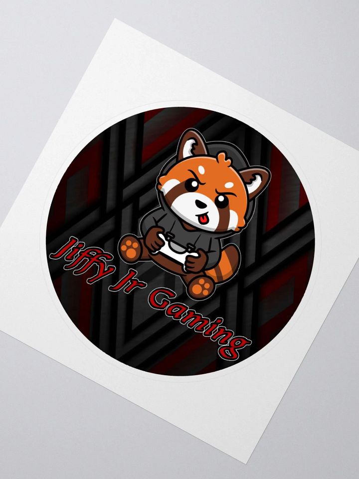 Jiffy Red Panda Sticker product image (2)