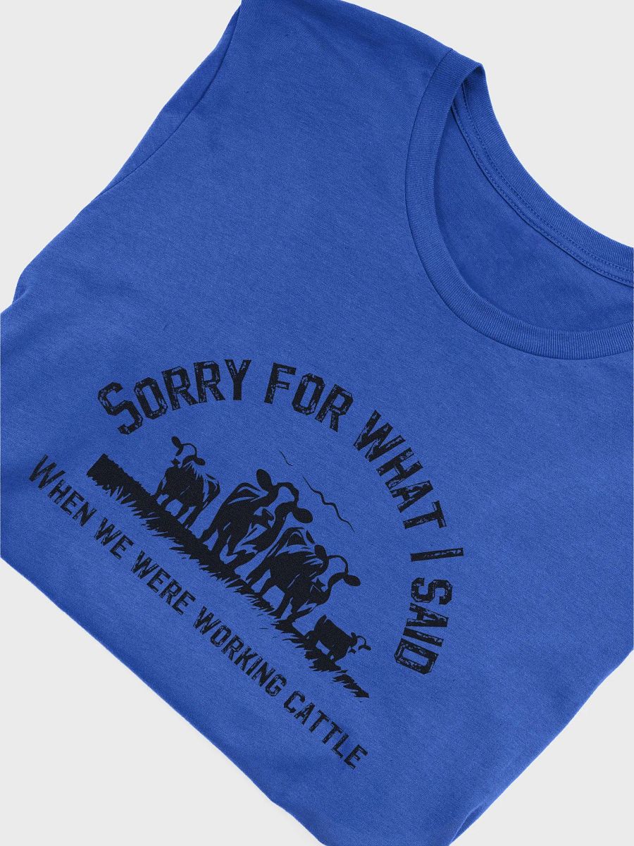 "working cattle" t-shirt product image (3)