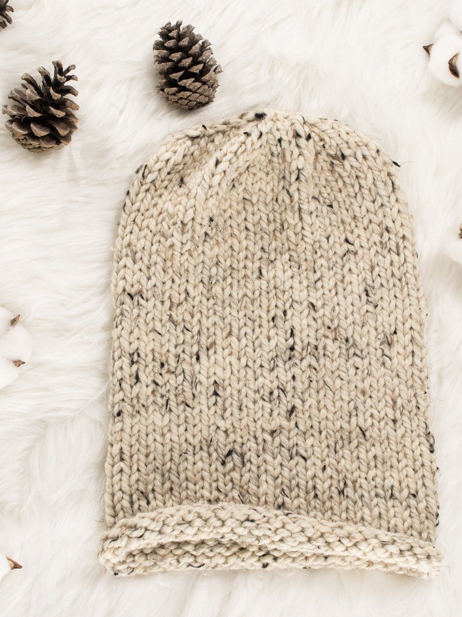 First-Time Beginner Slouchy Hat Pattern - Belonging product image (1)