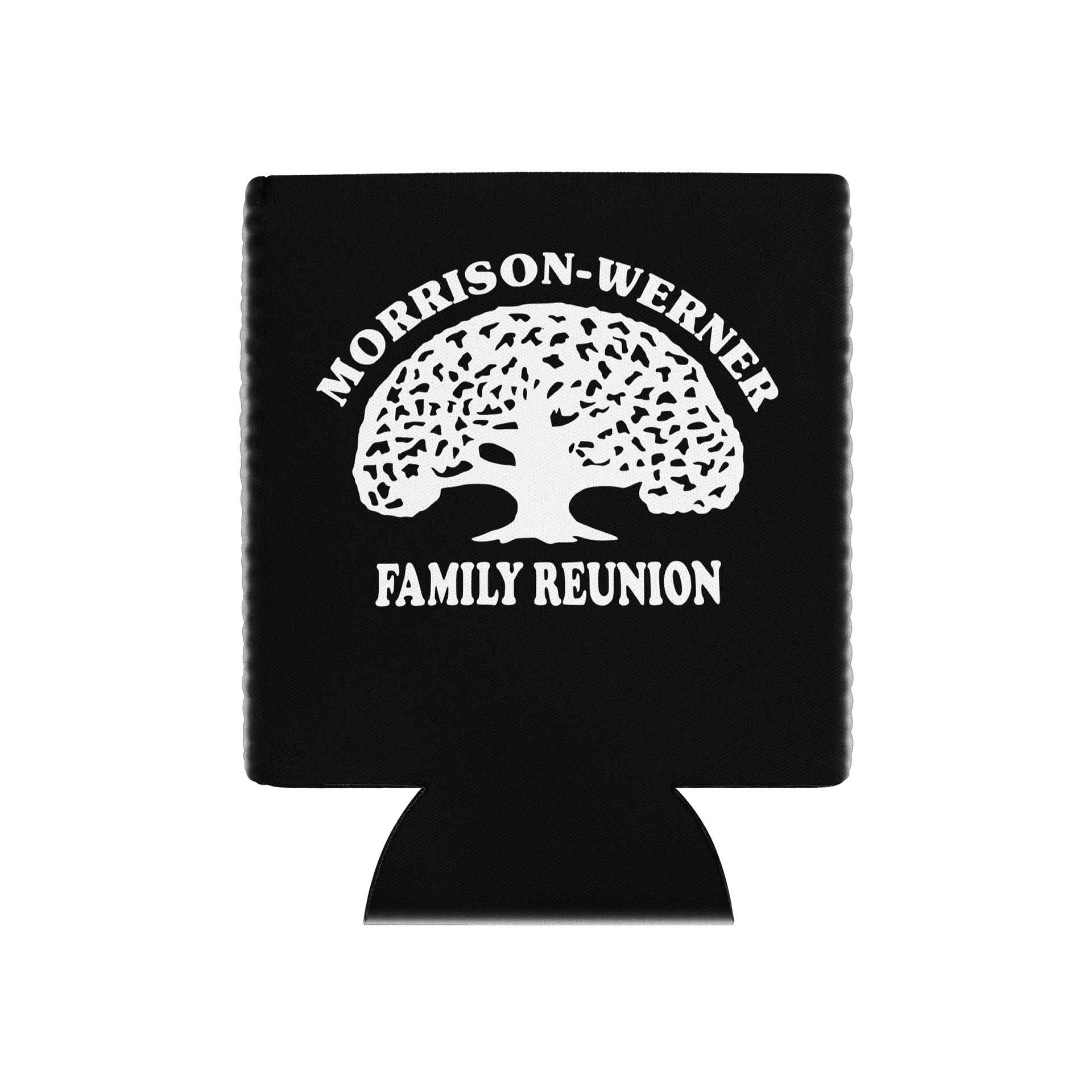 "Morrison-Werner Family Tree" Can Coozie (Black) product image (10)
