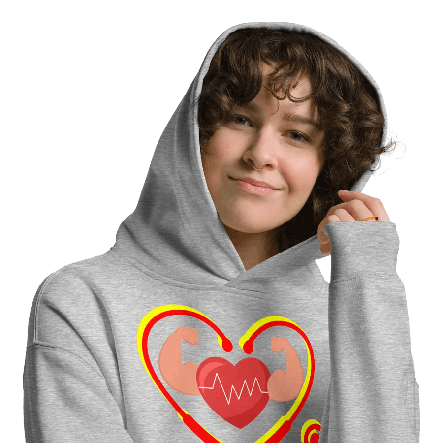 Heartbeat Flex Oversized Hoodie product image (19)