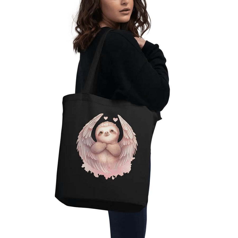 Angel Wings Sloth Love Tote product image (8)