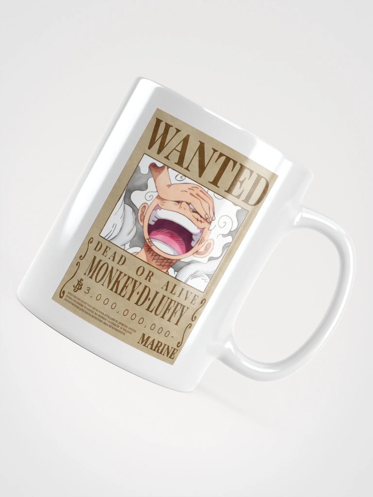 Wanted Monkey D Luffy Mug product image (4)