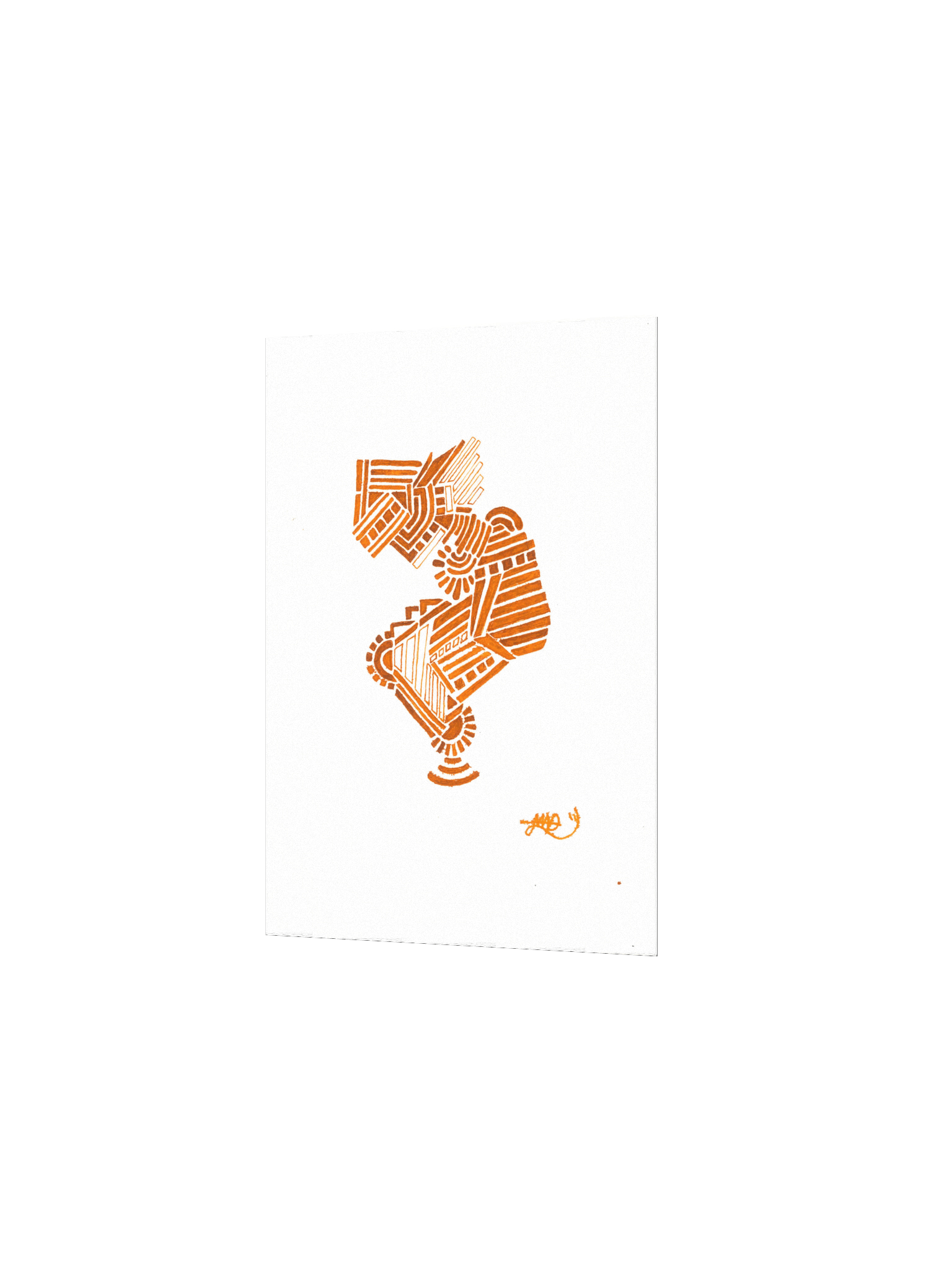 Thought 5"x7" (Poster matt) product image (2)