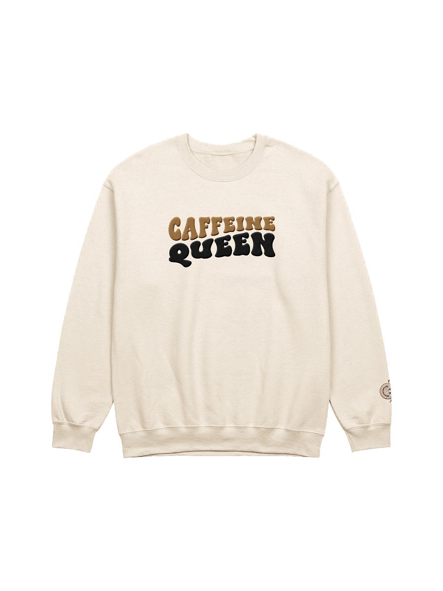Caffeine Queen Crewneck Sweatshirt product image (1)
