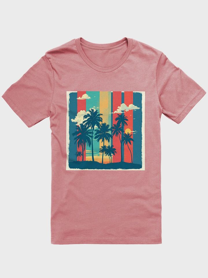 Sunset Palms Retro T-Shirt product image (1)