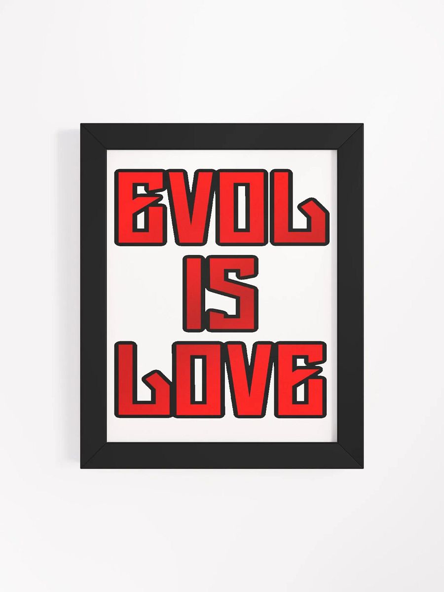 Evol Is Love Wall Art product image (47)