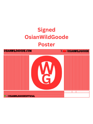 Signed OsianWildGoode Poster product image (1)