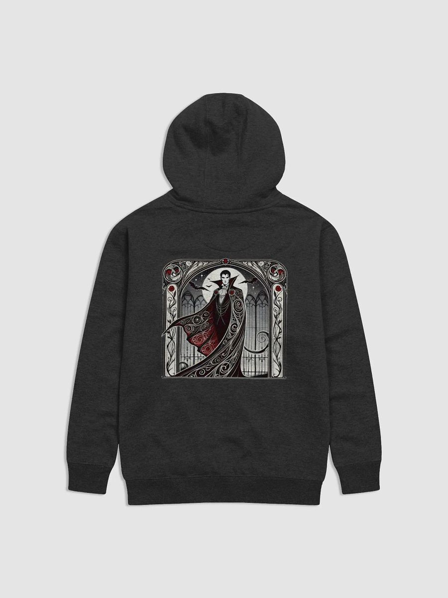 🧛‍♂️ Art Nouveau Vampire Hoodie – Count Dracula Halloween Classic product image (2)