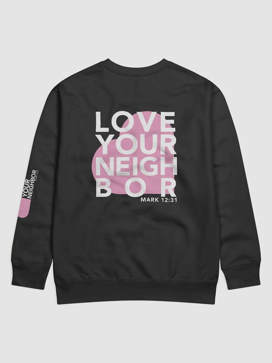 LYN Sweatshirt - Pink & White product image (2)