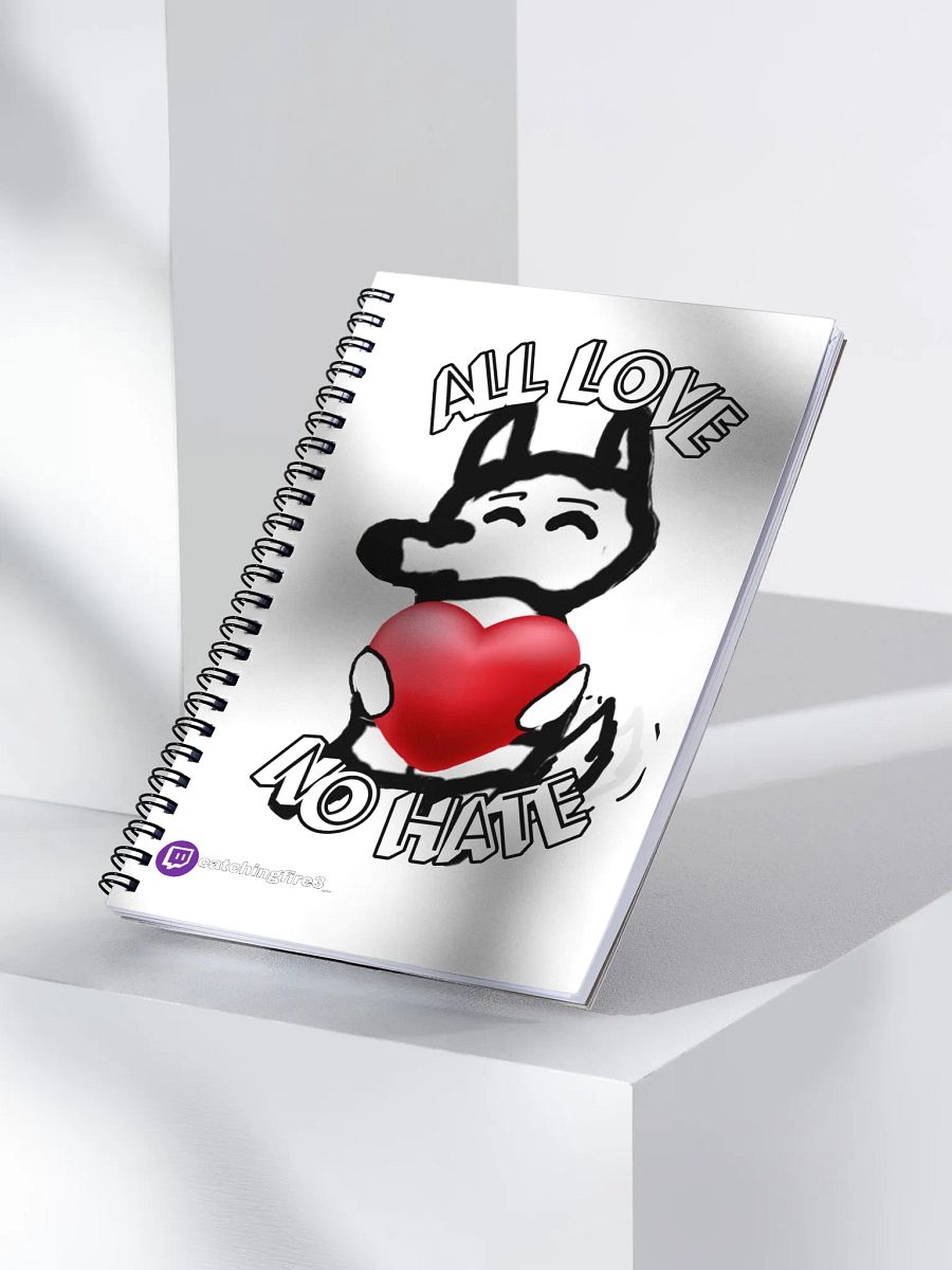 All Love No Hate Notebook product image (3)