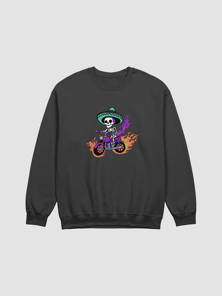 Bone to be Wild Colorful Classic Crewneck Sweatshirt product image (1)