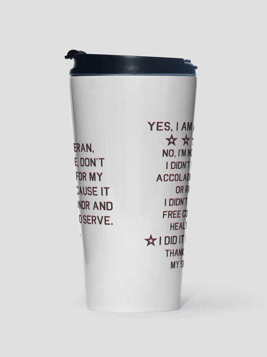 Veteran - Travel Mug product image (1)