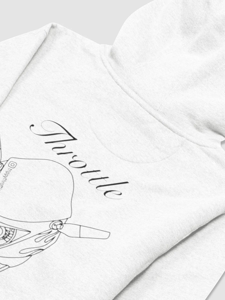 ThrottleBuddy Hoodie White product image (4)