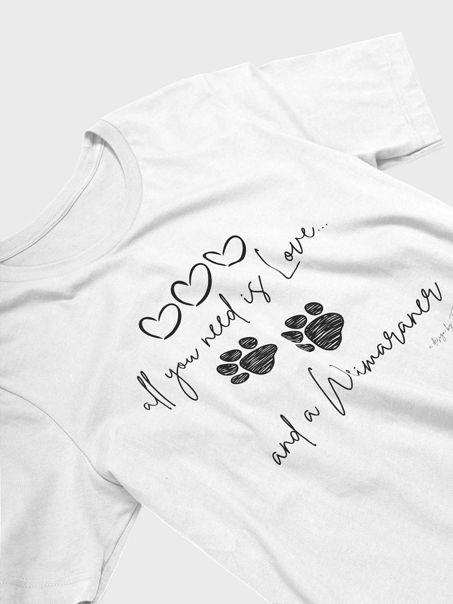 All You Need is Love and a Weimaraner - Bella+Canvas Supersoft T-shirt product image (17)