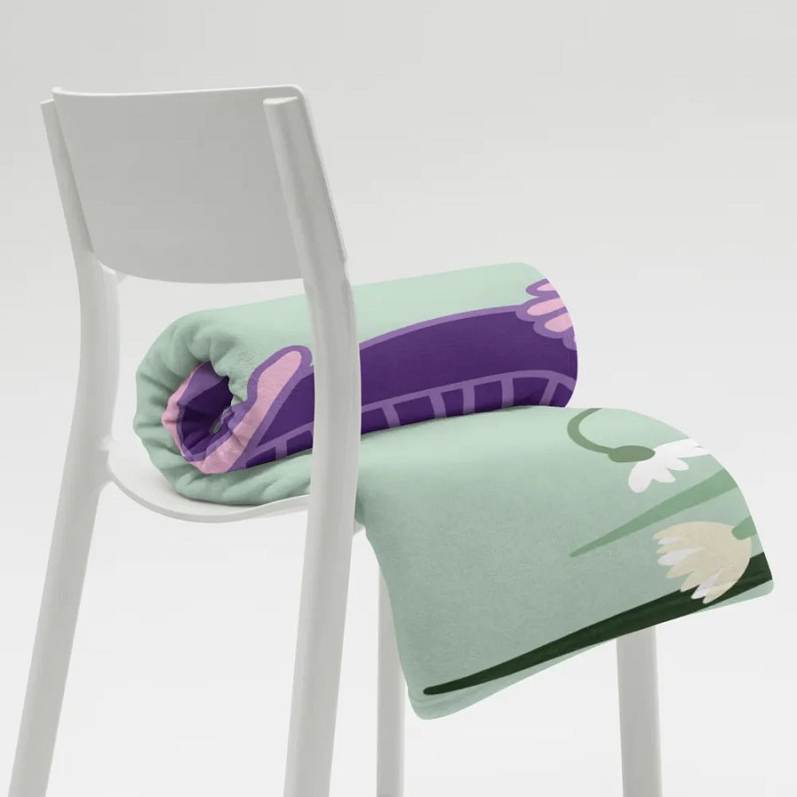 Enchanting Mermaid Dreams Throw Blanket product image (8)