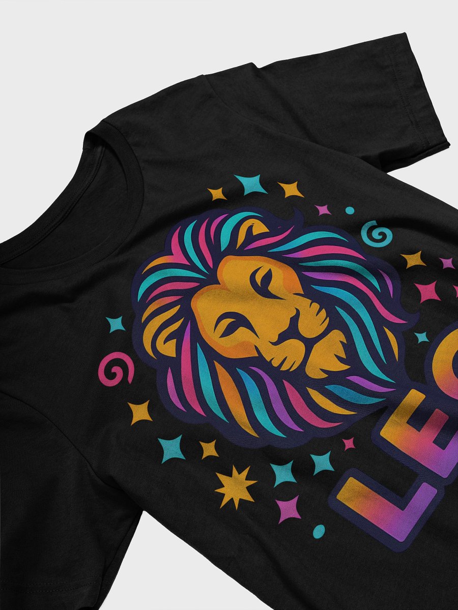 Leo Zodiac Sign T-Shirt – Bold & Radiant Star Sign Design product image (3)