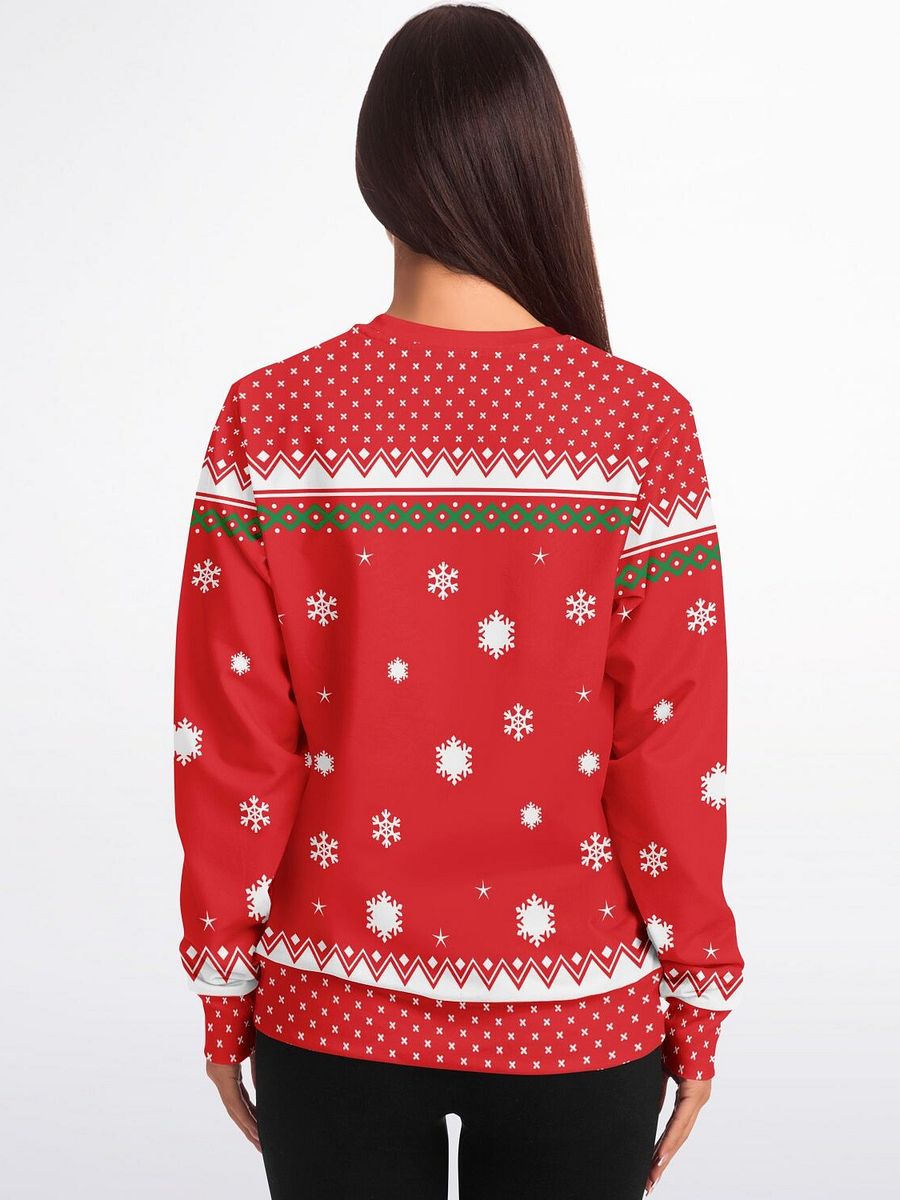 Dear Santa Credit Card Ugly Christmas Sweater | Funny Shopping Holiday Sweatshirt | Humorous Winter Party Outfit | Christmas Gift for Shopaholics product image (6)