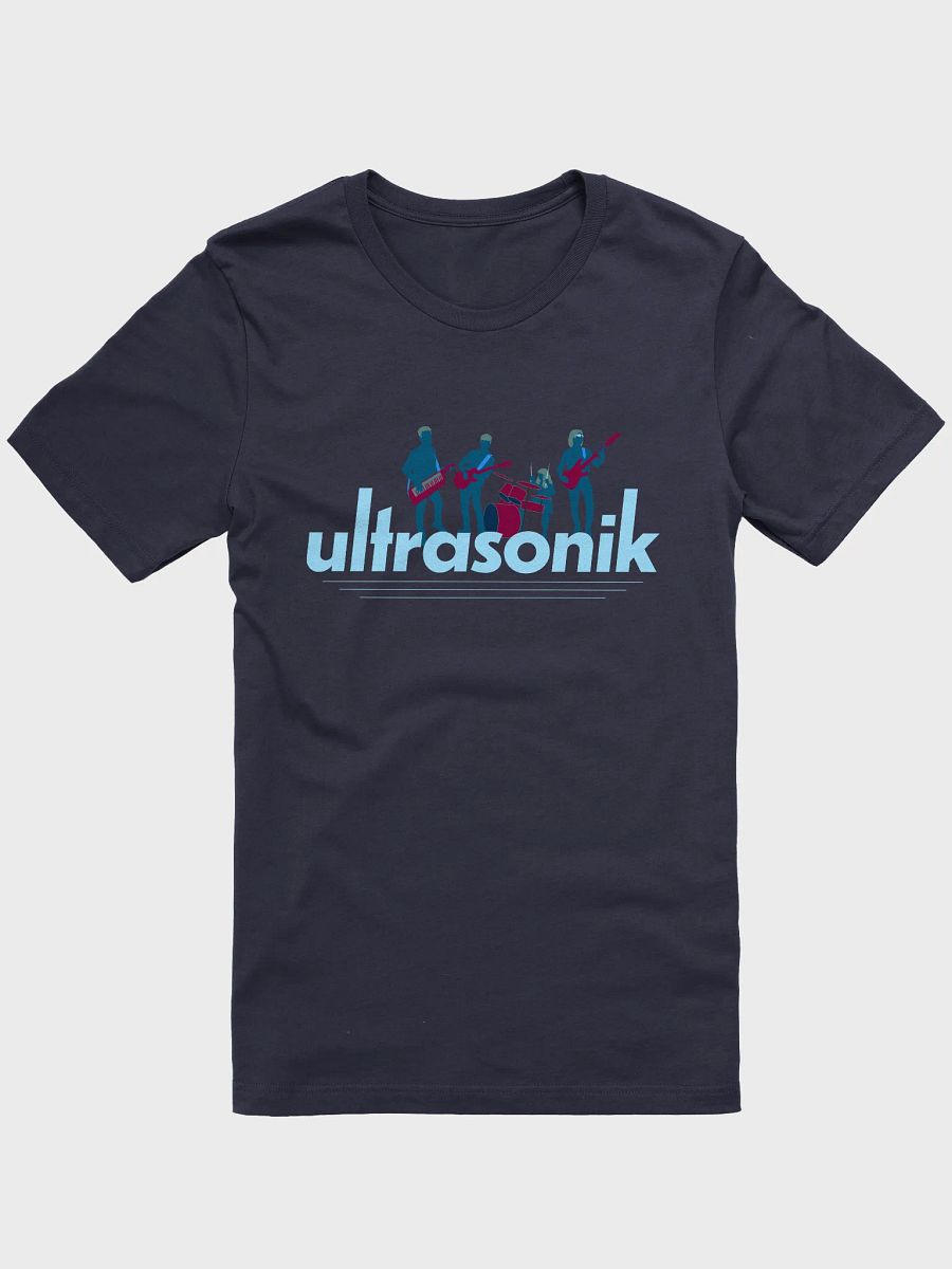 ultrasonik Silhouette Logo Premium T-Shirt (Navy or White) product image (1)